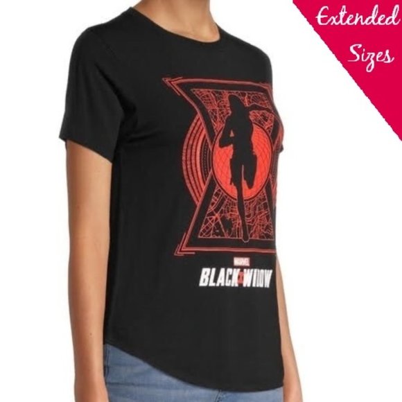 B2G1F! Marvel | Black Widow Silo Squad Tee - Picture 1 of 8